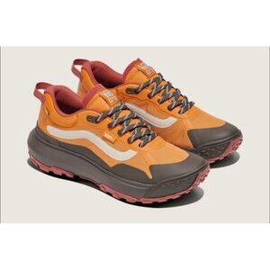 VANS MTE Crosspath Low Mens Shoes Hiking Trail, Orange , Size 8